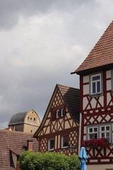Sesslach mittelalterliche Stadt bei Coburg Fachwerk