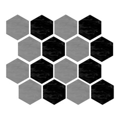 Hexagon Artwork, Geometric Art