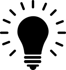  Light bulb icon vector. light bulb, creativity, ideas, solution symbol vector.eps