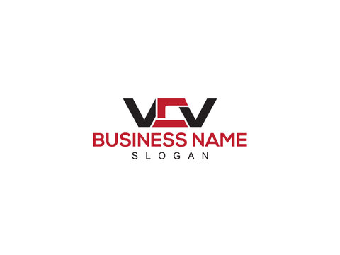 Initial VCV Letter Logo Icon, Monogram vcv Logo Image Design For Company