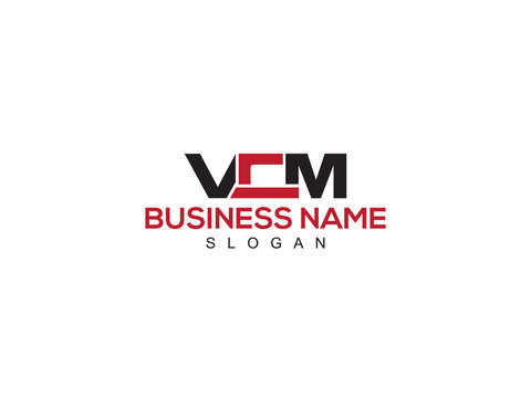 Initial VCM Letter Logo Icon, Monogram vcm Logo Image Design For Company