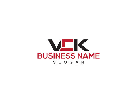 Initial VCK Letter Logo Icon, Monogram vck Logo Image Design For Company