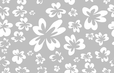 Seamless pattern material of an abstract flower. wallpaper vintage design background3