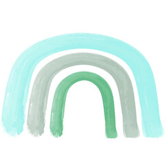 Obraz premium Boho Rainbow png