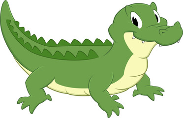 Cartoon Crocodile