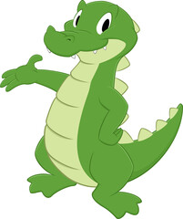 Cartoon Crocodile