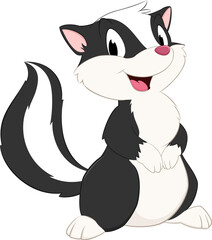Cartoon Skunk