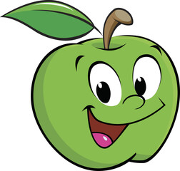 Cartoon Apple