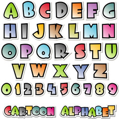 Cartoon Alphabet