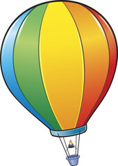 Fototapeta premium Cartoon Balloon