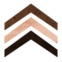 Watercolor arrow png