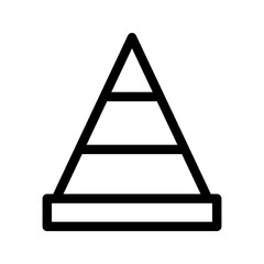 Cone Icon Vector Symbol Design Illustration