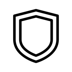 Shield Icon Vector Symbol Design Illustration