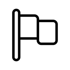 Flag Icon Vector Symbol Design Illustration