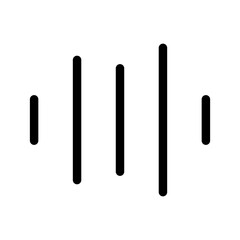 Wave Icon Vector Symbol Design Illustration