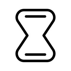 Hourglass Icon Vector Symbol Design Illustration