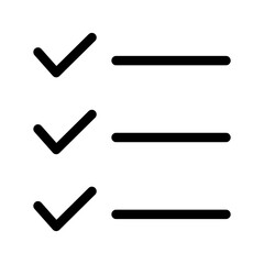 Poll Icon Vector Symbol Design Illustration