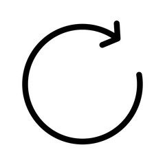 Reset Icon Vector Symbol Design Illustration