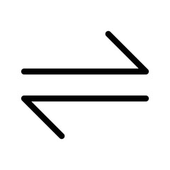 Data Transfer Icon Vector Symbol Design Illustration