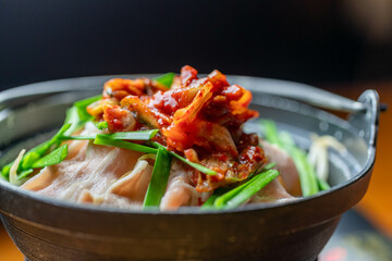 豚キムチ豆乳鍋（1人前）