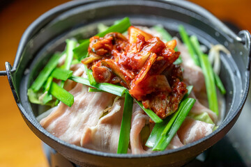 豚キムチ豆乳鍋（1人前）
