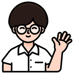 man line icon © Daranee