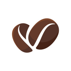 brown roasted coffee beans It has a bitter aroma and taste. For brewing with hot drinking water