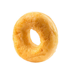 Donut isolated on transparent png background