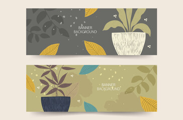  beautiful floral banners backgrounds nine