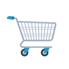 shopping carts in shopping malls for placing products for payment