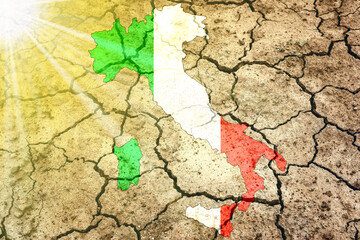 Hitze und Dürre in Italien