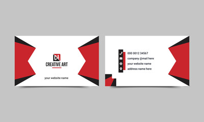 This is Creative Business Card Design Visiting Card and Brand Identity