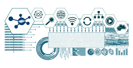 Obraz premium Concept of mooc