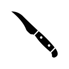 kitchen knife icon vector design template in white background