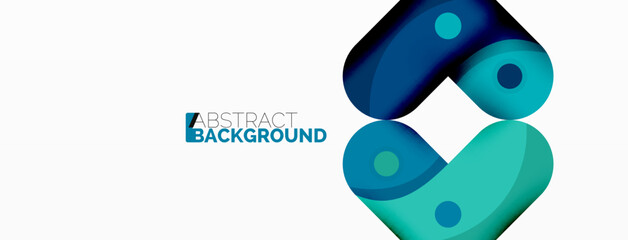 Creative geometric wallpaper. Trendy minimal abstract background. Techno business template for wallpaper, banner, background or landing