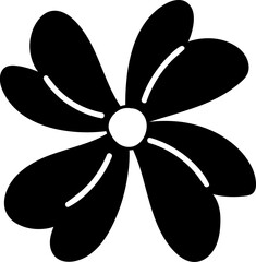 flower illustration on transparent background