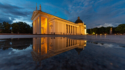 Kathedrale im Zentrum von Vilnius