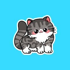 Cute Cat Illustration