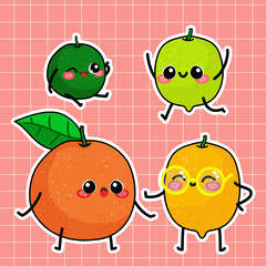 Citrus Family Illustration