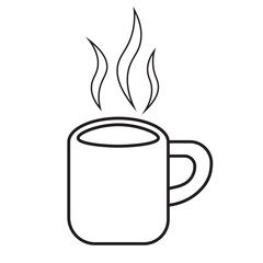 a cup of coffee icon 
