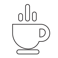 a cup of coffee icon 
