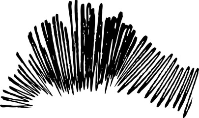 Vector Illustration of abstract scribble from a pencil. pencil scribble design, Natural abstract pencil texture.