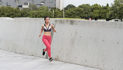 Asian woman exercise fitness