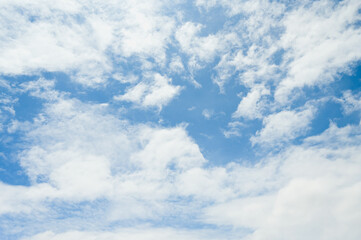 blue sky background, natural landscape