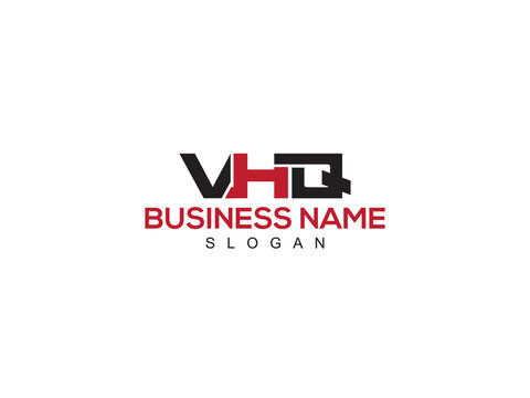 Monogram VHQ Logo Letter, Creative vhq Logo Icon Vector Image and Unique Three Letter Design For Business