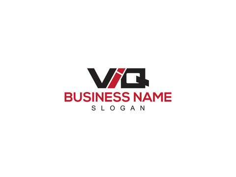 Initial VIQ Logo Icon, Creative viq Letter Logo Icon With Modern Vector Art For Any Type Of Business