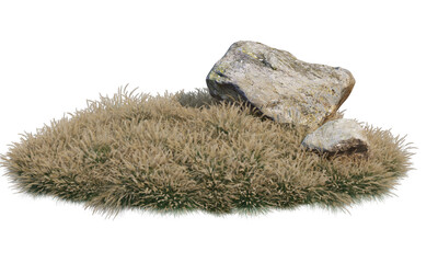 stone Garden decoration on a transparent background
