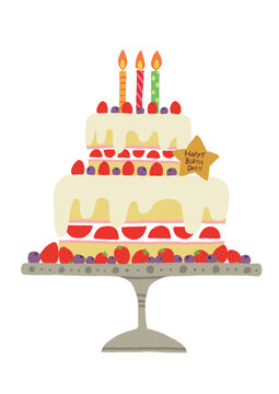 バースデーケーキ Images Browse 2 447 Stock Photos Vectors And Video Adobe Stock