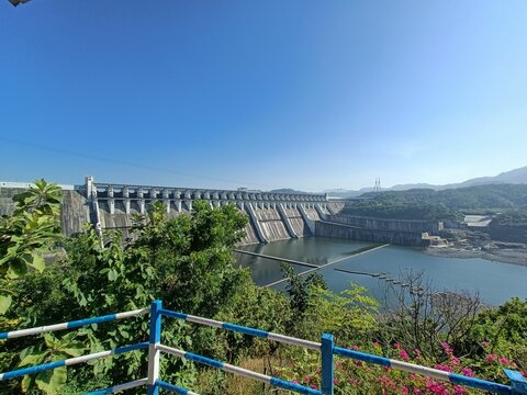 Sardar Sarovar Dam On Narmada River