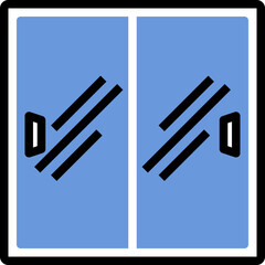 Slide door icon